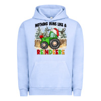 Pigment Grape Ice nothing runs like a reindeere Urban Hoodie - CowGirlArtShop