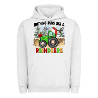 Pigment Lunar Rock nothing runs like a reindeere Urban Hoodie - CowGirlArtShop