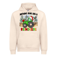 Sandshell nothing runs like a reindeere Urban Hoodie - CowGirlArtShop