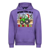 Tulip nothing runs like a reindeere Urban Hoodie - CowGirlArtShop