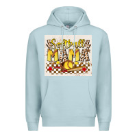 Blue Mist softball mom Premium Hoodie - JahusDesignShop