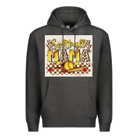 Charcoal Heather softball mom Premium Hoodie - JahusDesignShop