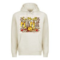 Oatmeal Heather softball mom Premium Hoodie - JahusDesignShop