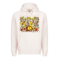 Pale Pink softball mom Premium Hoodie - JahusDesignShop