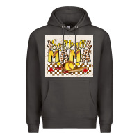Smoke softball mom Premium Hoodie - JahusDesignShop