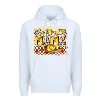 White softball mom Premium Hoodie - JahusDesignShop