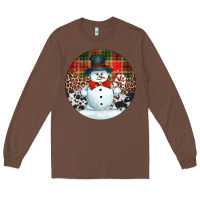 Chestnut western snowman christmas ornament Long Sleeve Tee - Jasminsmagicworld