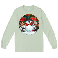 Matcha western snowman christmas ornament Long Sleeve Tee - Jasminsmagicworld