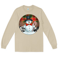 Mushroom western snowman christmas ornament Long Sleeve Tee - Jasminsmagicworld