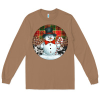 Toasted Coconut western snowman christmas ornament Long Sleeve Tee - Jasminsmagicworld