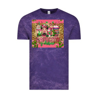 Cloud Purple cafecito y chisme coffee cups Vintage Tee - Jasminsmagicworld