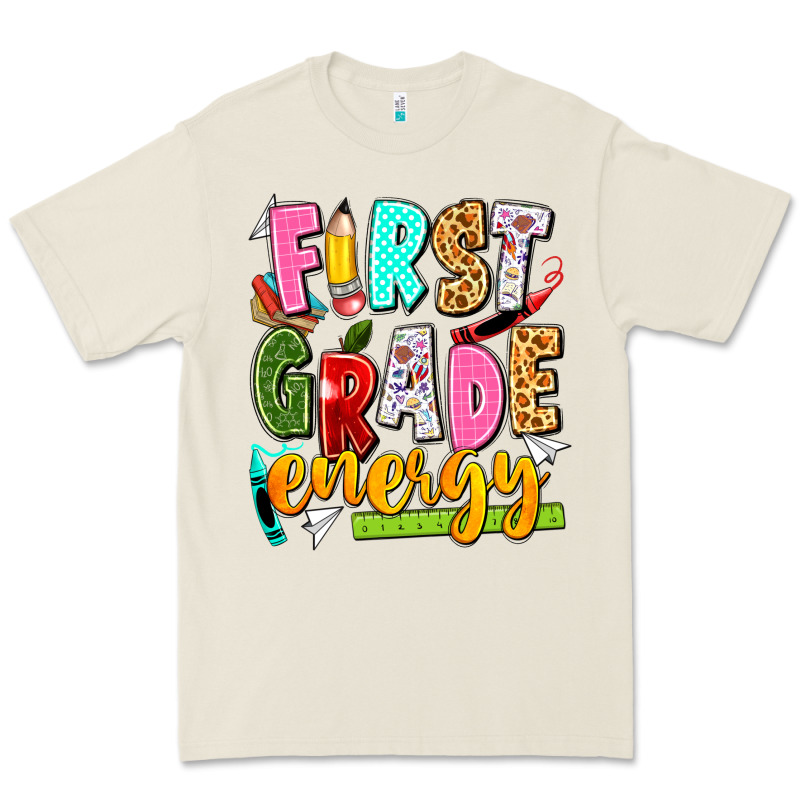 First Grade Energy Premium Tee by texasbilliewilder | Teevron
