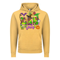 Vintage Mustard lab tech halloween Vintage Hoodie - AdoDesignShop