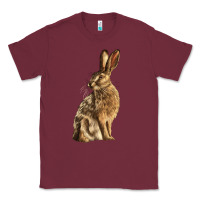 Burgundy Hares Classic Tee - LillyAllenDesigns