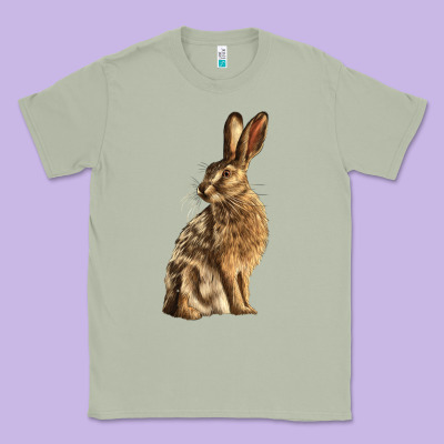 Hares Classic Tee Designed By Lillyallendesigns