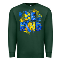 Sports Green down syndrome be kind Premium Sweatshirt - Artiststas