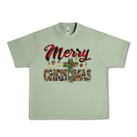 Oil Green merry christmas Urban Heavy Tee - JahusDesignShop