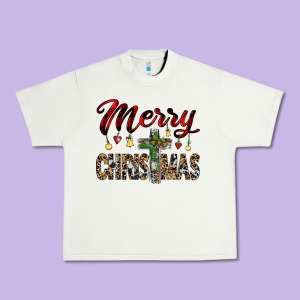 Merry Christmas Urban Heavy Tee Designed By Jahusdesignshop