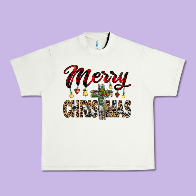 Merry Christmas Urban Heavy Tee Designed By Jahusdesignshop