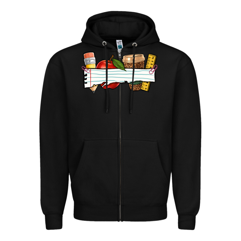 Teacher Custom Zipper Hoodie by NancyCooperArtShop | Teevron