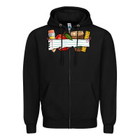 Black teacher custom Zipper Hoodie - NancyCooperArtShop