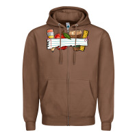 Chestnut teacher custom Zipper Hoodie - NancyCooperArtShop