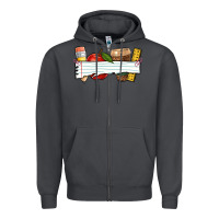 Smoke teacher custom Zipper Hoodie - NancyCooperArtShop