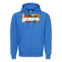 True Royal teacher custom Zipper Hoodie - NancyCooperArtShop