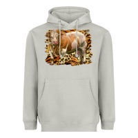 Moon Dust western simmental bull Heavyweight Hoodie - LillyAllenDesigns