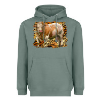 Sage western simmental bull Heavyweight Hoodie - LillyAllenDesigns