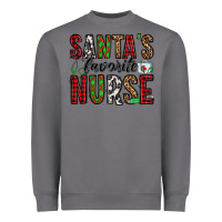 Storm santa's favorite nurse Heavyweight Sweatshirt - Jasminsmagicworld