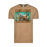 Vintage Coffee skeleton coffee cups Vintage Tee - Jasminsmagicworld