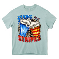 Arona stars and stripes beer Heavy Core Tee - Zillion Design Studio