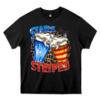 Black stars and stripes beer Heavy Core Tee - Zillion Design Studio