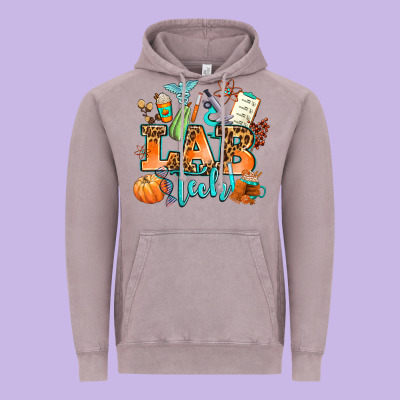 Lab Tech Fall Vintage Hoodie Designed By Adodesignshop