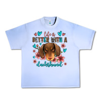 Grape Ice life is better with a dachshund Urban Heavy Tee - Jasminsmagicworld