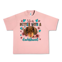 Salmon life is better with a dachshund Urban Heavy Tee - Jasminsmagicworld