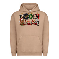 Pigment Burro mooey christmas Urban Hoodie - CowGirlArtShop