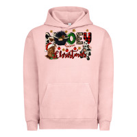 Pigment Salmon mooey christmas Urban Hoodie - CowGirlArtShop