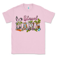 Bubblegum Pink blessed mama easter Classic Tee - BarkalooDesign