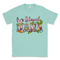 Seafoam blessed mama easter Classic Tee - BarkalooDesign