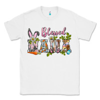 White blessed mama easter Classic Tee - BarkalooDesign
