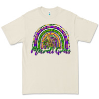 Bone mardi gras rainbow and fleur de lis Premium Tee - RanaPortraitStore