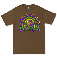 Cacao mardi gras rainbow and fleur de lis Premium Tee - RanaPortraitStore
