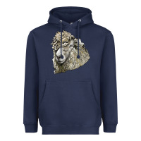Lincoln Sheep Head Heavyweight Hoodie | Teevron
