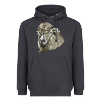 Smoke lincoln sheep head Heavyweight Hoodie - LillyAllenDesigns