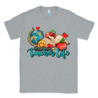 Heather Grey teacher life Classic Tee - AdoDesignShop