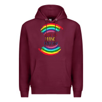 Burgundy BURA NA MANO HOLI HAI Premium Hoodie - Bettercallsaul