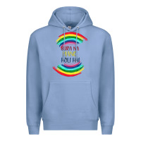 Colony Blue BURA NA MANO HOLI HAI Premium Hoodie - Bettercallsaul