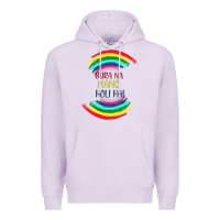 Lilac BURA NA MANO HOLI HAI Premium Hoodie - Bettercallsaul